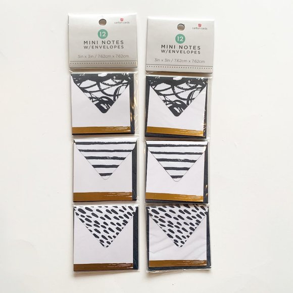 NWT - Carlton Mini Notes With Envelopes - Picture 1 of 2